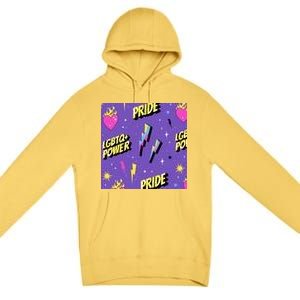 LGBTQ Power Pride Month Premium Pullover Hoodie