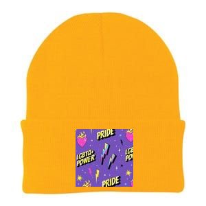 LGBTQ Power Pride Month Knit Cap Winter Beanie