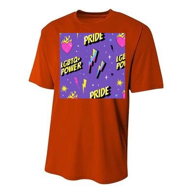 LGBTQ Power Pride Month Performance Sprint T-Shirt