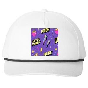 LGBTQ Power Pride Month Snapback Five-Panel Rope Hat