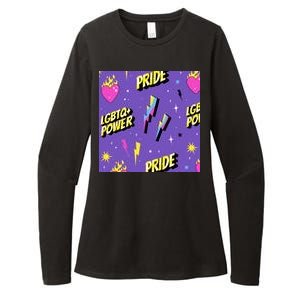 LGBTQ Power Pride Month Womens CVC Long Sleeve Shirt