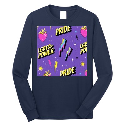 LGBTQ Power Pride Month Long Sleeve Shirt