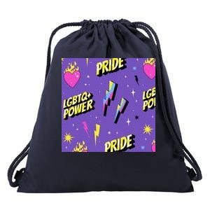 LGBTQ Power Pride Month Drawstring Bag