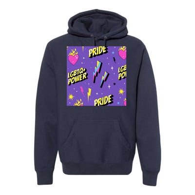 LGBTQ Power Pride Month Premium Hoodie