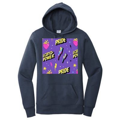 LGBTQ Power Pride Month Women's Pullover Hoodie