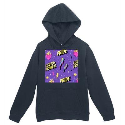 LGBTQ Power Pride Month Urban Pullover Hoodie