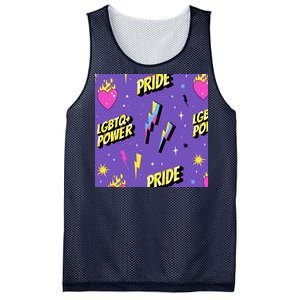 LGBTQ Power Pride Month Mesh Reversible Basketball Jersey Tank