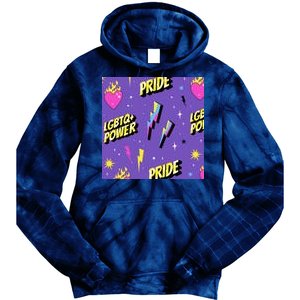 LGBTQ Power Pride Month Tie Dye Hoodie