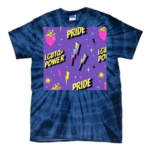 LGBTQ Power Pride Month Tie-Dye T-Shirt