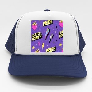 LGBTQ Power Pride Month Trucker Hat