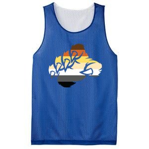 Lgbt Papa Pride Month Paw Bear Gift Mesh Reversible Basketball Jersey Tank