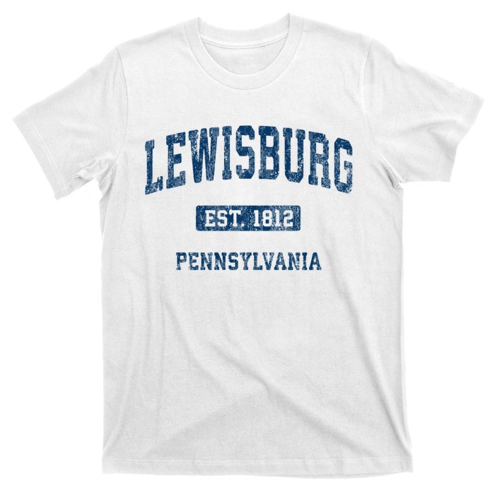 Lewisburg Pennsylvania Pa Vintage Athletic Sports Design T-Shirt