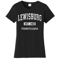 Lewisburg Pennsylvania Pa Vintage Athletic Sports Design Women's T-Shirt