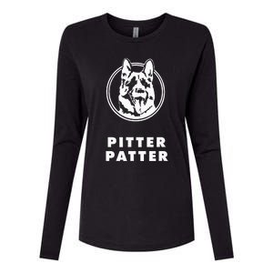 Letterkenny Pitter Patter Womens Cotton Relaxed Long Sleeve T-Shirt