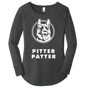 Letterkenny Pitter Patter Women's Perfect Tri Tunic Long Sleeve Shirt