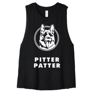 Letterkenny Pitter Patter Women's Racerback Cropped Tank