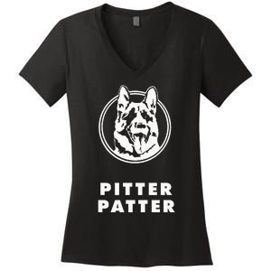 Letterkenny Pitter Patter Women's V-Neck T-Shirt