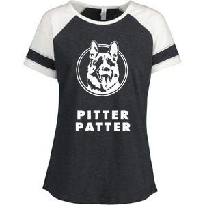 Letterkenny Pitter Patter Enza Ladies Jersey Colorblock Tee