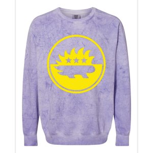 Libertarian Party Porcupine Colorblast Crewneck Sweatshirt