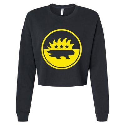 Libertarian Party Porcupine Cropped Pullover Crew