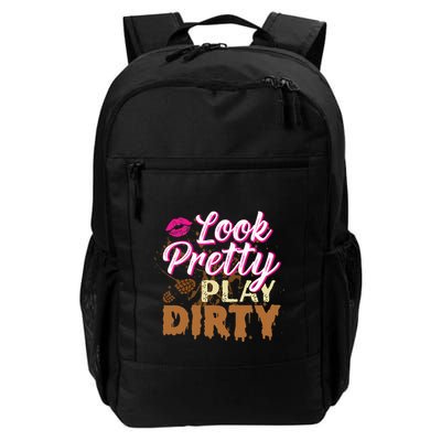 Look Pretty Play Dirty Mud Run Outfit For Mud Run Team Daily Commute Backpack
