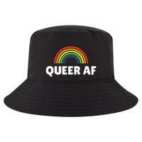 Lgbt Pride Queer Af Cool Comfort Performance Bucket Hat