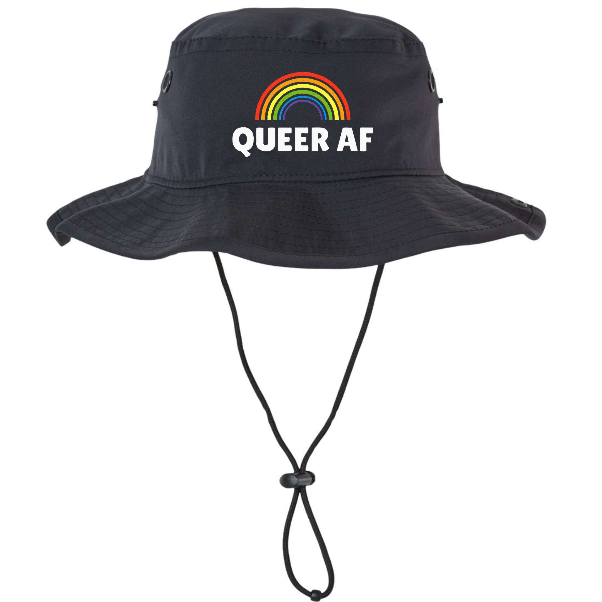 Lgbt Pride Queer Af Bucket Hat