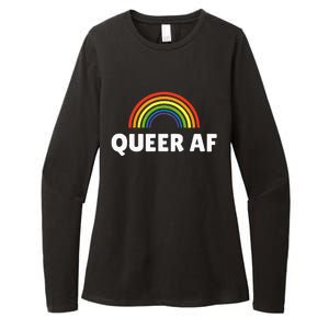 Lgbt Pride Queer Af Womens CVC Long Sleeve Shirt