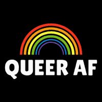Lgbt Pride Queer Af Cooling Performance Long Sleeve Crew