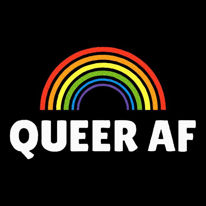Lgbt Pride Queer Af Cooling Performance Long Sleeve Crew