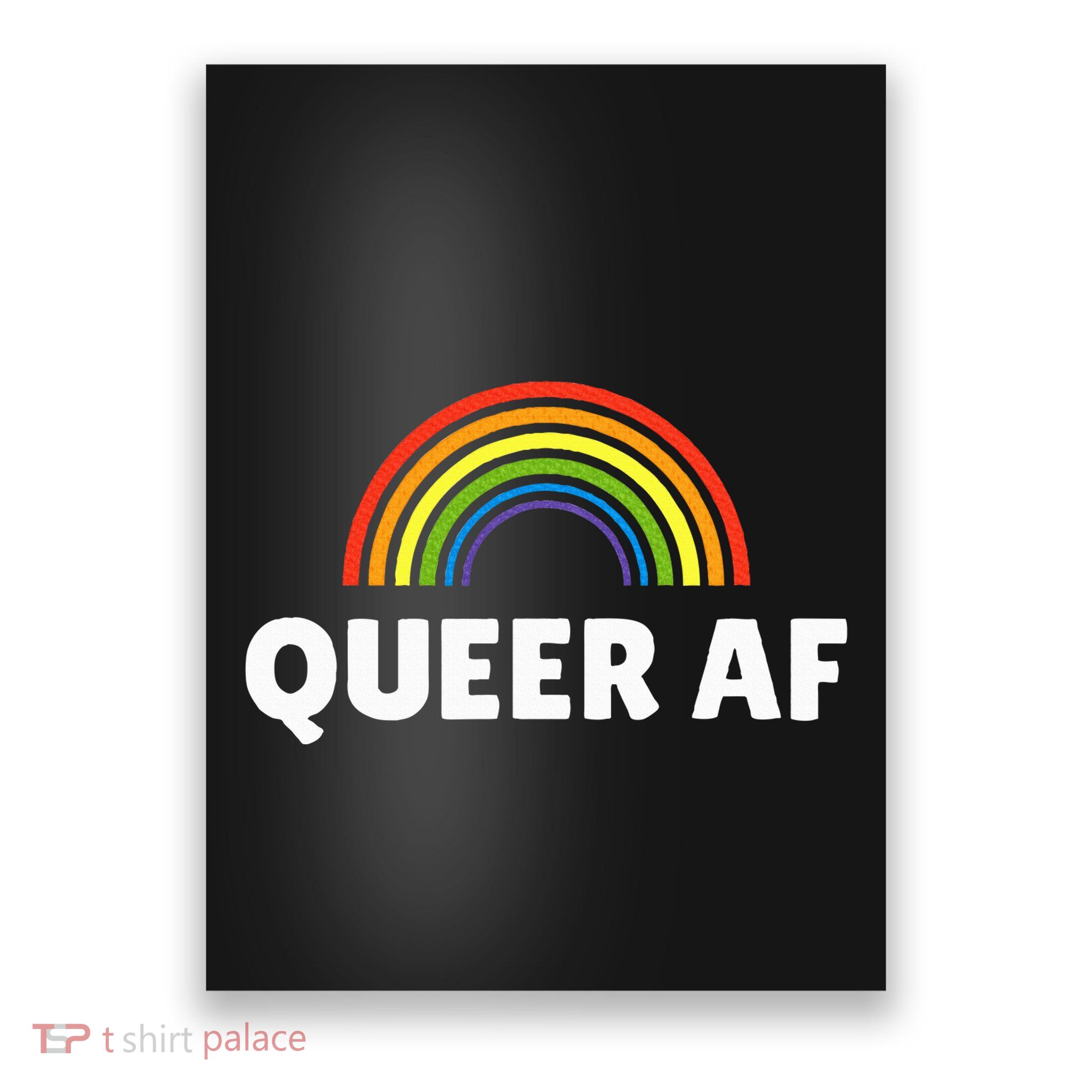 Lgbt Pride Queer Af Poster