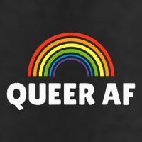 Lgbt Pride Queer Af Golf Towel