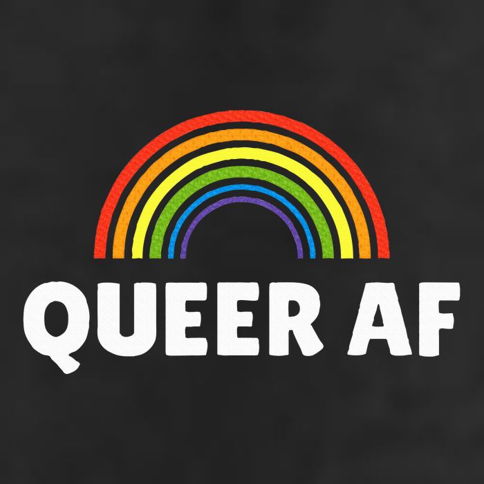 Lgbt Pride Queer Af Golf Towel