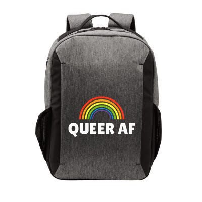Lgbt Pride Queer Af Vector Backpack
