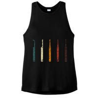 Lock Picker Retro Locksmith Lock Picking Locksmithing Ladies PosiCharge Tri-Blend Wicking Tank