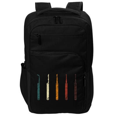 Lock Picker Retro Locksmith Lock Picking Locksmithing Impact Tech Backpack