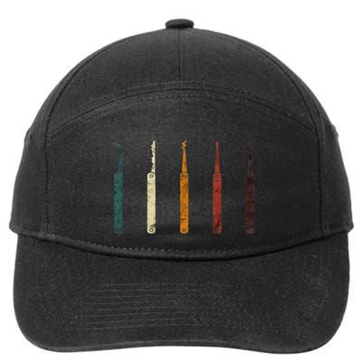 Lock Picker Retro Locksmith Lock Picking Locksmithing 7-Panel Snapback Hat