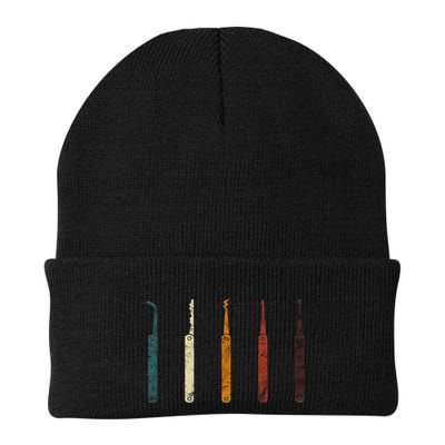 Lock Picker Retro Locksmith Lock Picking Locksmithing Beanie