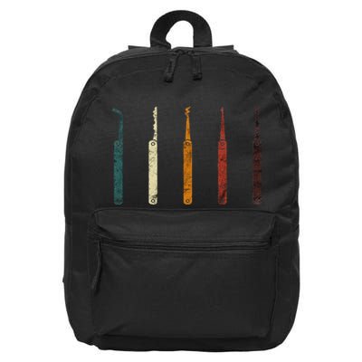 Lock Picker Retro Locksmith Lock Picking Locksmithing 16 in Basic Backpack