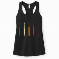 Lock Picker Retro Locksmith Lock Picking Locksmithing Womens Tank Top
