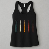 Lock Picker Retro Locksmith Lock Picking Locksmithing Womens Tank Top
