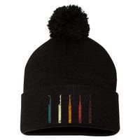 Lock Picker Retro Locksmith Lock Picking Locksmithing Pom Pom 12in Knit Beanie