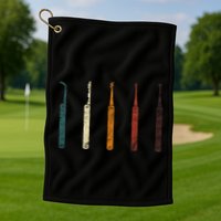 Lock Picker Retro Locksmith Lock Picking Locksmithing Golf Towel