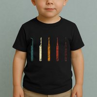 Lock Picker Retro Locksmith Lock Picking Locksmithing Toddler T-Shirt