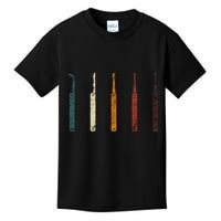 Lock Picker Retro Locksmith Lock Picking Locksmithing Kids T-Shirt