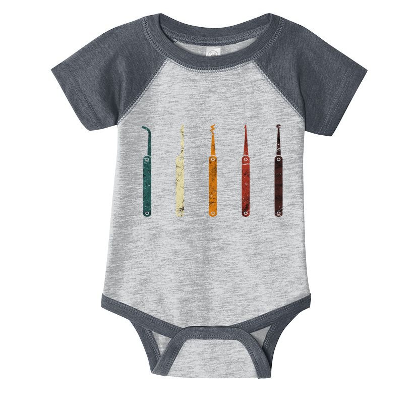 Lock Picker Retro Locksmith Lock Picking Locksmithing Infant Baby Jersey Bodysuit