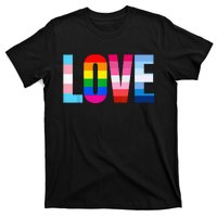 LGBT Pride Rainbow Love LGBTQ Pride T-Shirt