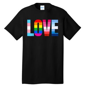 LGBT Pride Rainbow Love LGBTQ Pride Tall T-Shirt