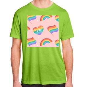 Love Pride Rainbow Flag Adult ChromaSoft Performance T-Shirt