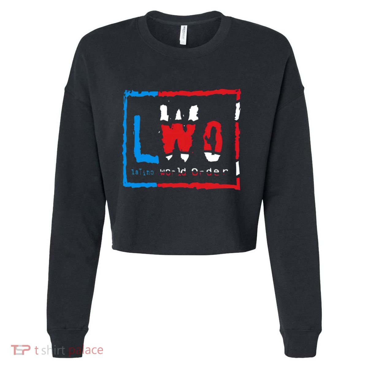 Lwo Puerto Rico Cropped Pullover Crew